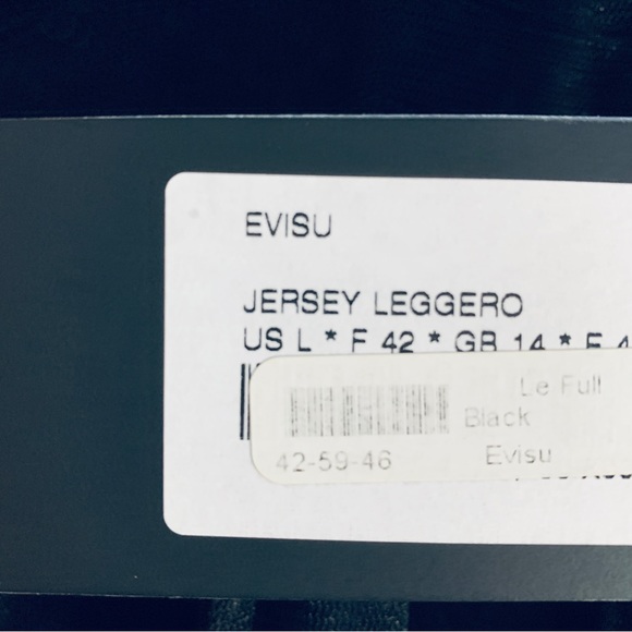 NWT Le Full Black Blouse - Picture 4 of 4